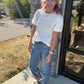 Pretty Little Basic Top- Cream