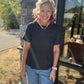 Pretty Little Basic Top- Black