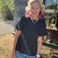 Pretty Little Basic Top- Black