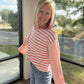 The Belle Striped Top