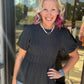 Pretty Little Basic Top- Black
