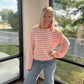 The Belle Striped Top