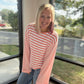 The Belle Striped Top