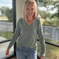 Evergreen V-Neck Top