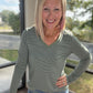 Evergreen V-Neck Top