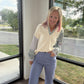 Cornflower Cropped Pants