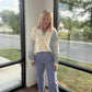 Bloom & Stripe Sweatshirt