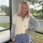 Bloom & Stripe Sweatshirt