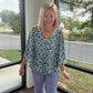 Cornflower Cropped Pants