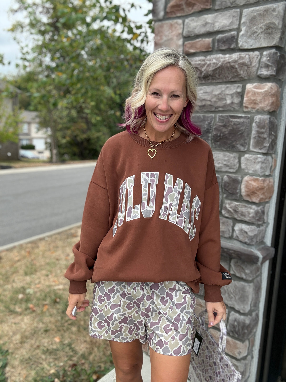 LLM Camo Crush Sweatshirt