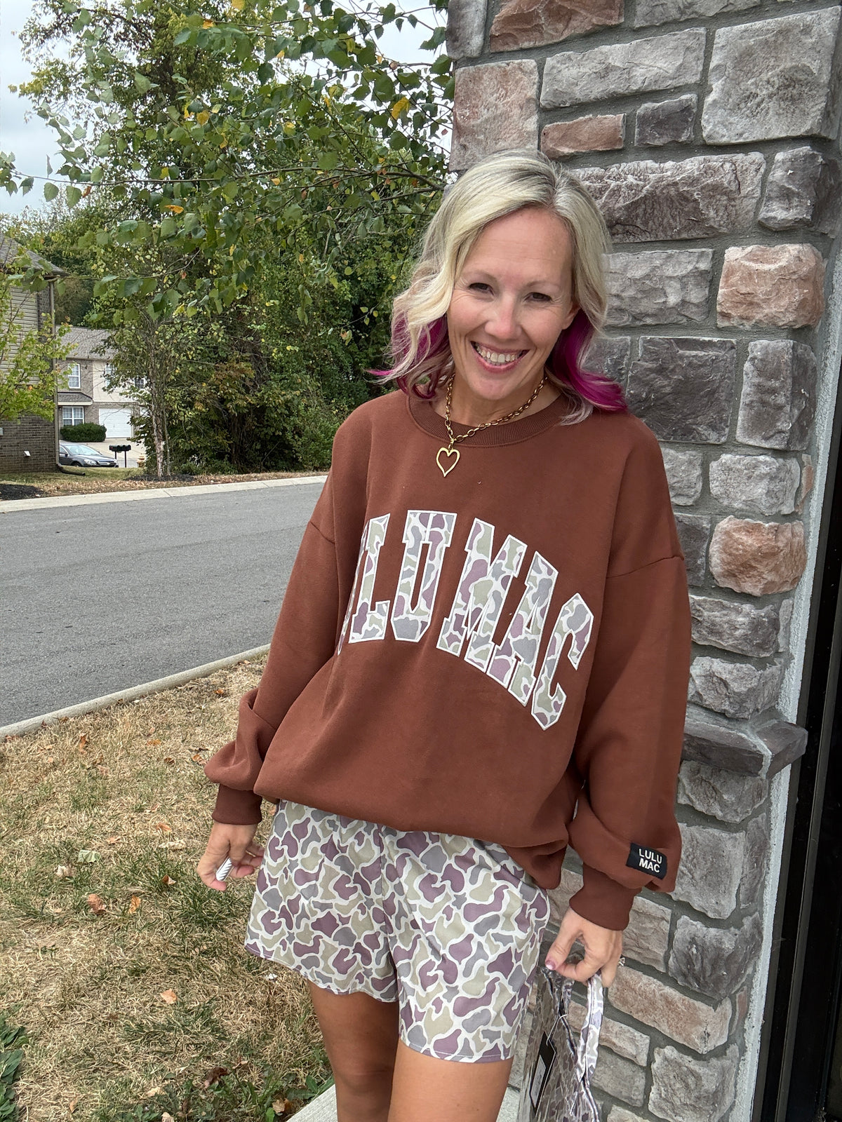 LLM Camo Crush Sweatshirt
