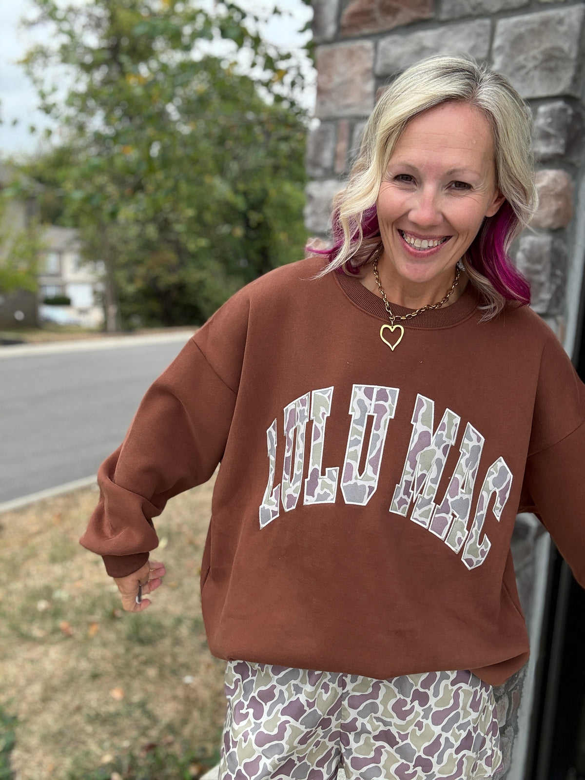 LLM Camo Crush Sweatshirt