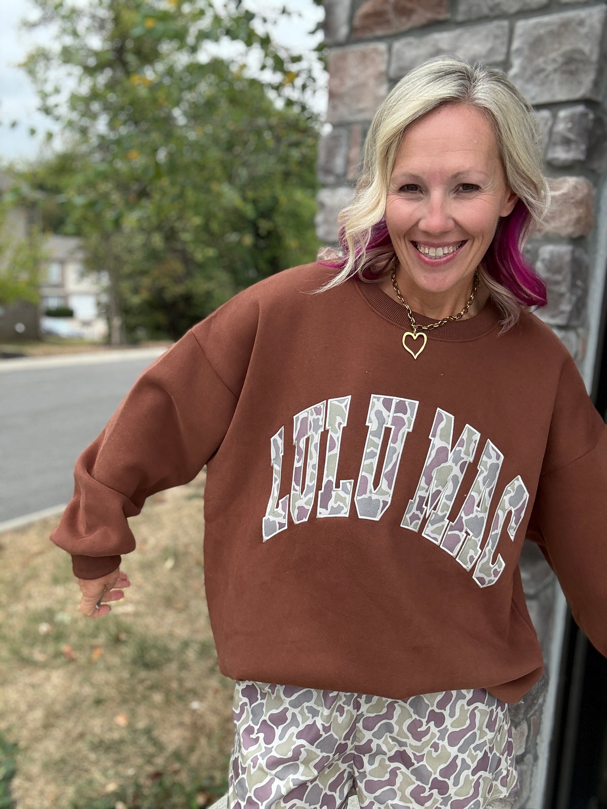 LLM Camo Crush Sweatshirt