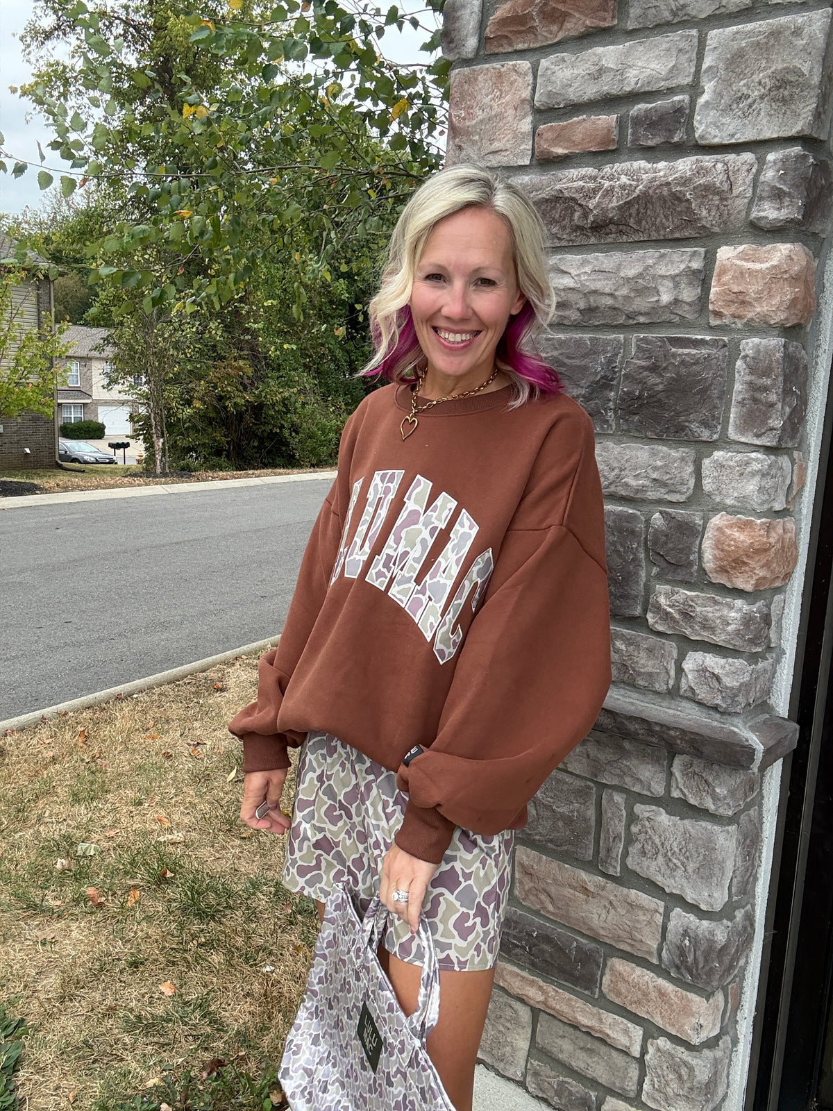 LLM Camo Crush Sweatshirt