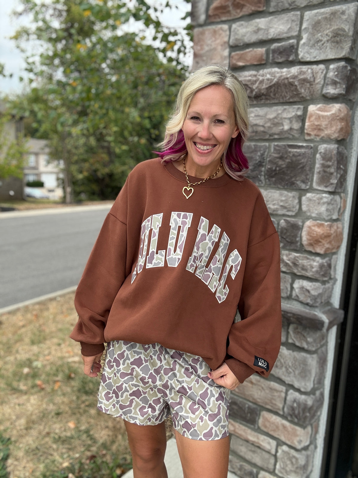 LLM Camo Crush Sweatshirt
