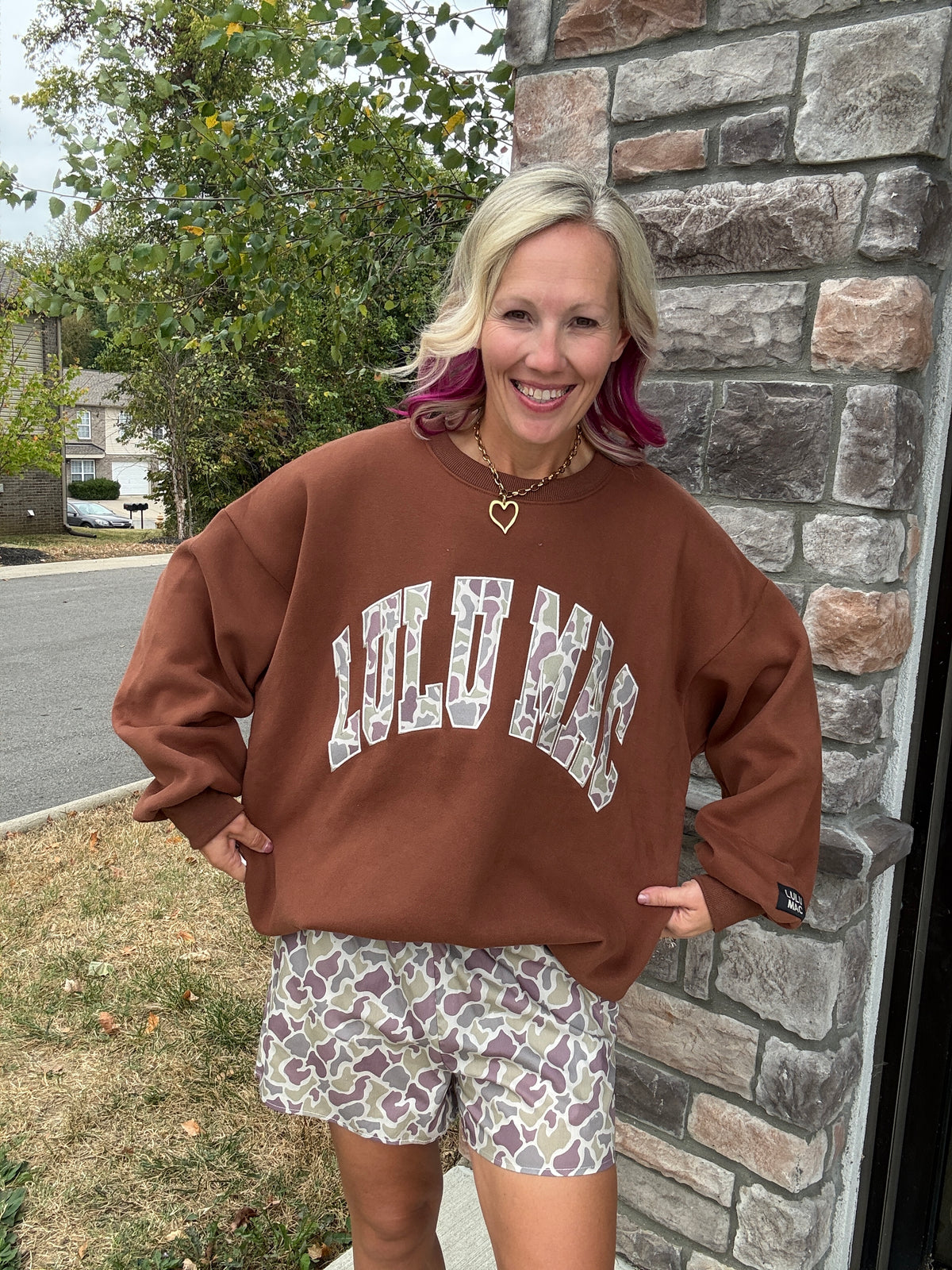 LLM Camo Crush Sweatshirt