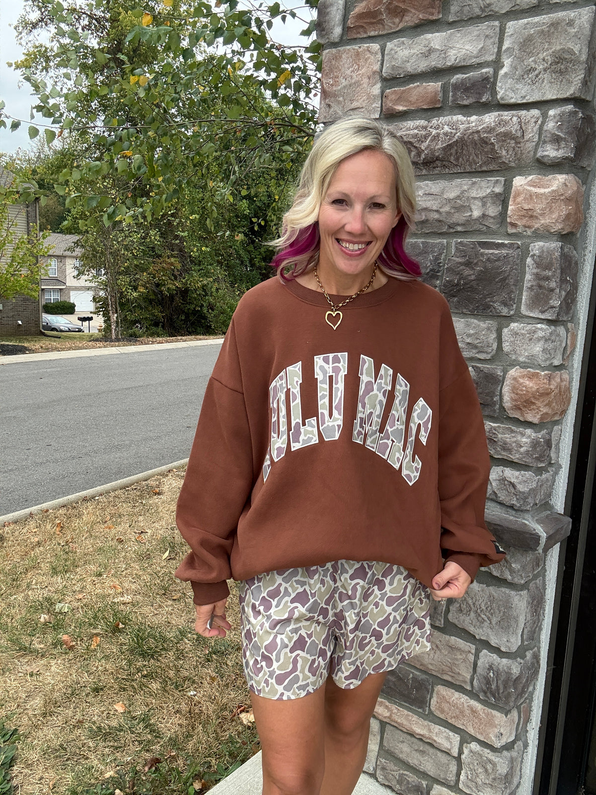 LLM Camo Crush Sweatshirt
