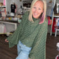 Free Spirit Bell Top- Olive