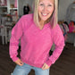 Mineral Lace Sweatshirt- Pink