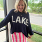 Neon Tide Stripe Skirt