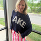 Neon Tide Stripe Skirt