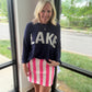 Neon Tide Stripe Skirt