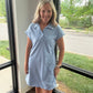Bluebell Breeze Scallop Dress