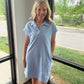 Bluebell Breeze Scallop Dress