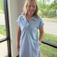 Bluebell Breeze Scallop Dress