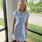 Bluebell Breeze Scallop Dress