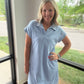 Bluebell Breeze Scallop Dress