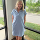 Bluebell Breeze Scallop Dress