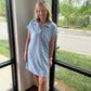 Bluebell Breeze Scallop Dress