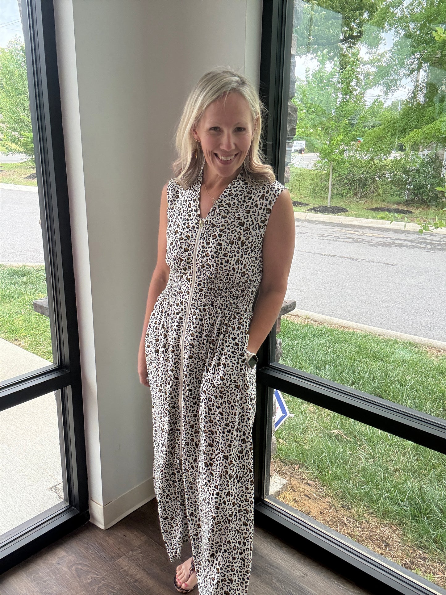 Wild Card Zip Dress