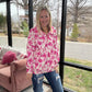 Pink Blossom Pullover
