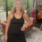 Setting Records Tennis Dress: Black