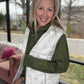 On the Go Luxe Pullover- Green