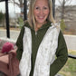 On the Go Luxe Pullover- Green