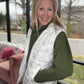 On the Go Luxe Pullover- Green