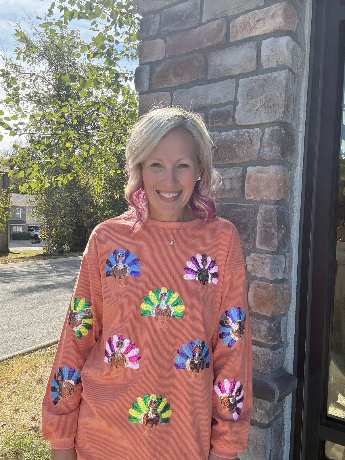 Talk Turkey To Me Sweatshirt
