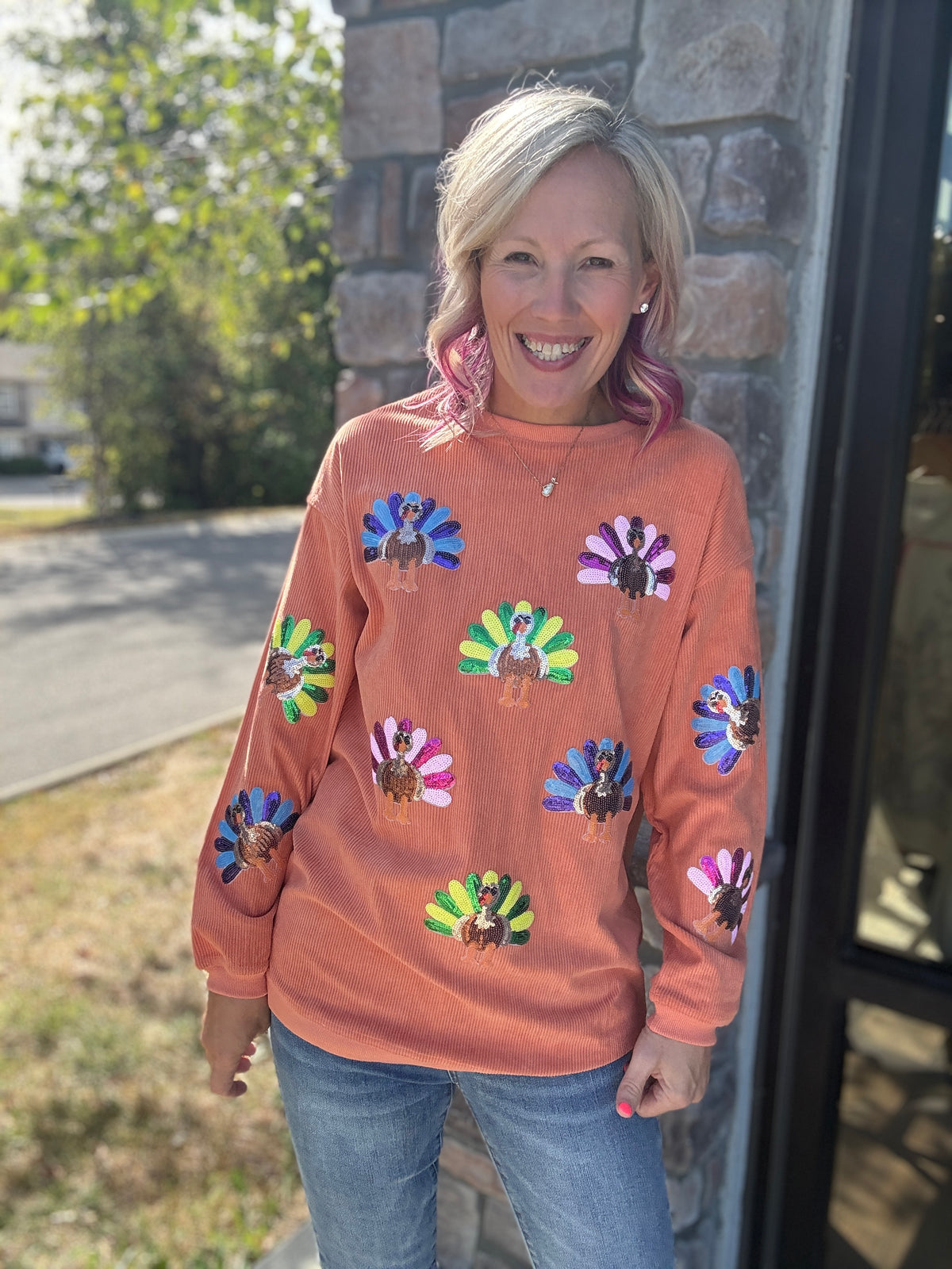 Talk Turkey To Me Sweatshirt
