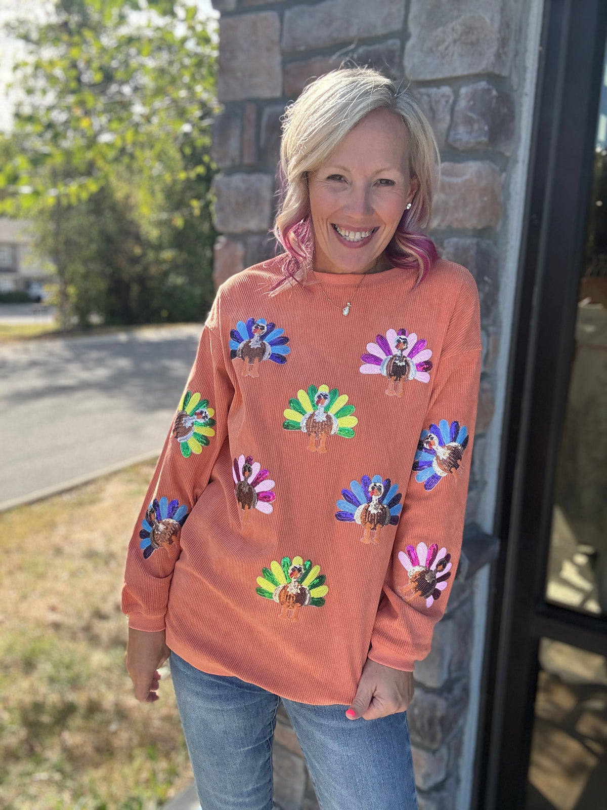 Talk Turkey To Me Sweatshirt