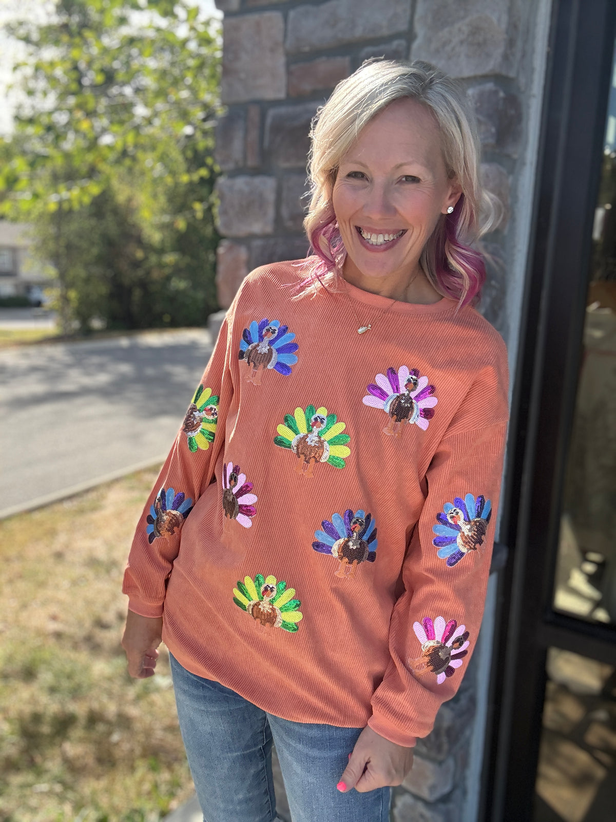 Talk Turkey To Me Sweatshirt