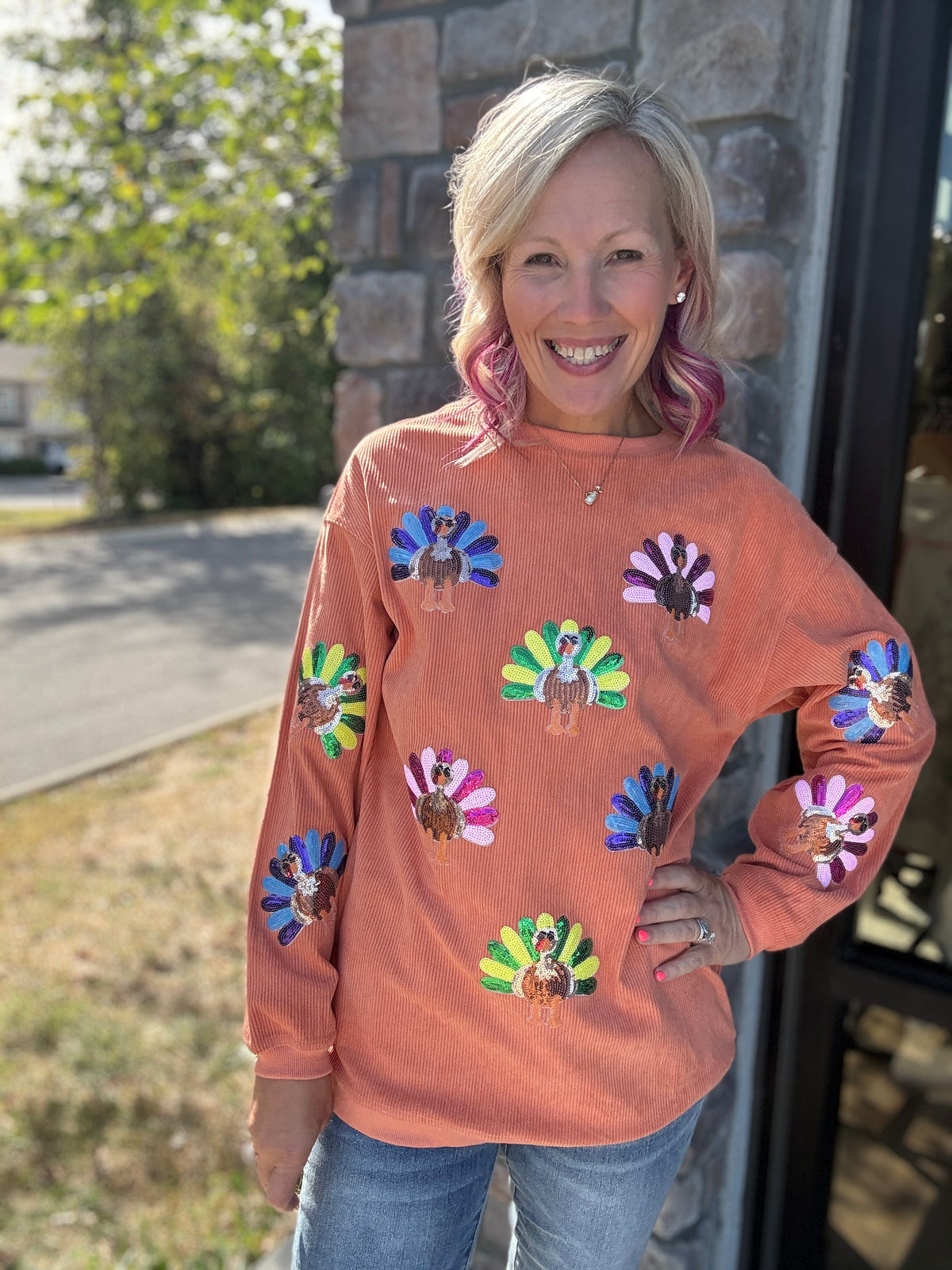 Talk Turkey To Me Sweatshirt