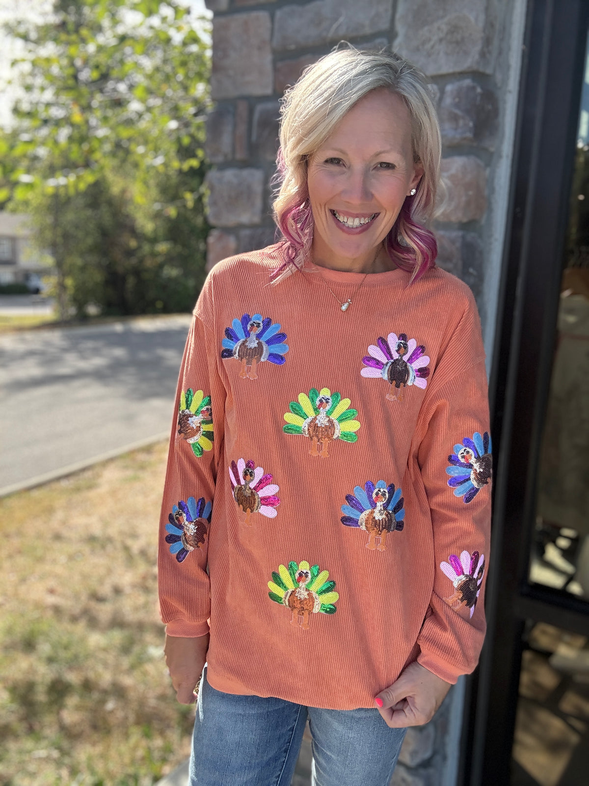 Talk Turkey To Me Sweatshirt