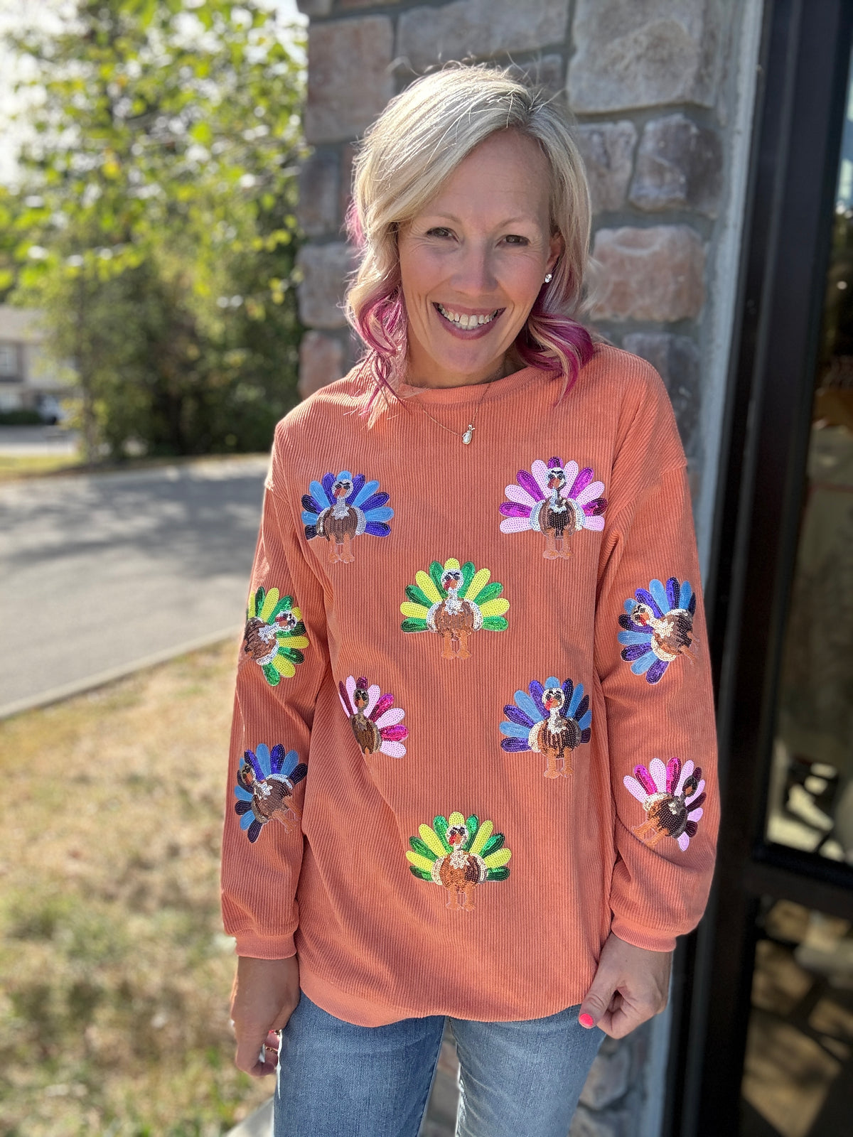 Talk Turkey To Me Sweatshirt