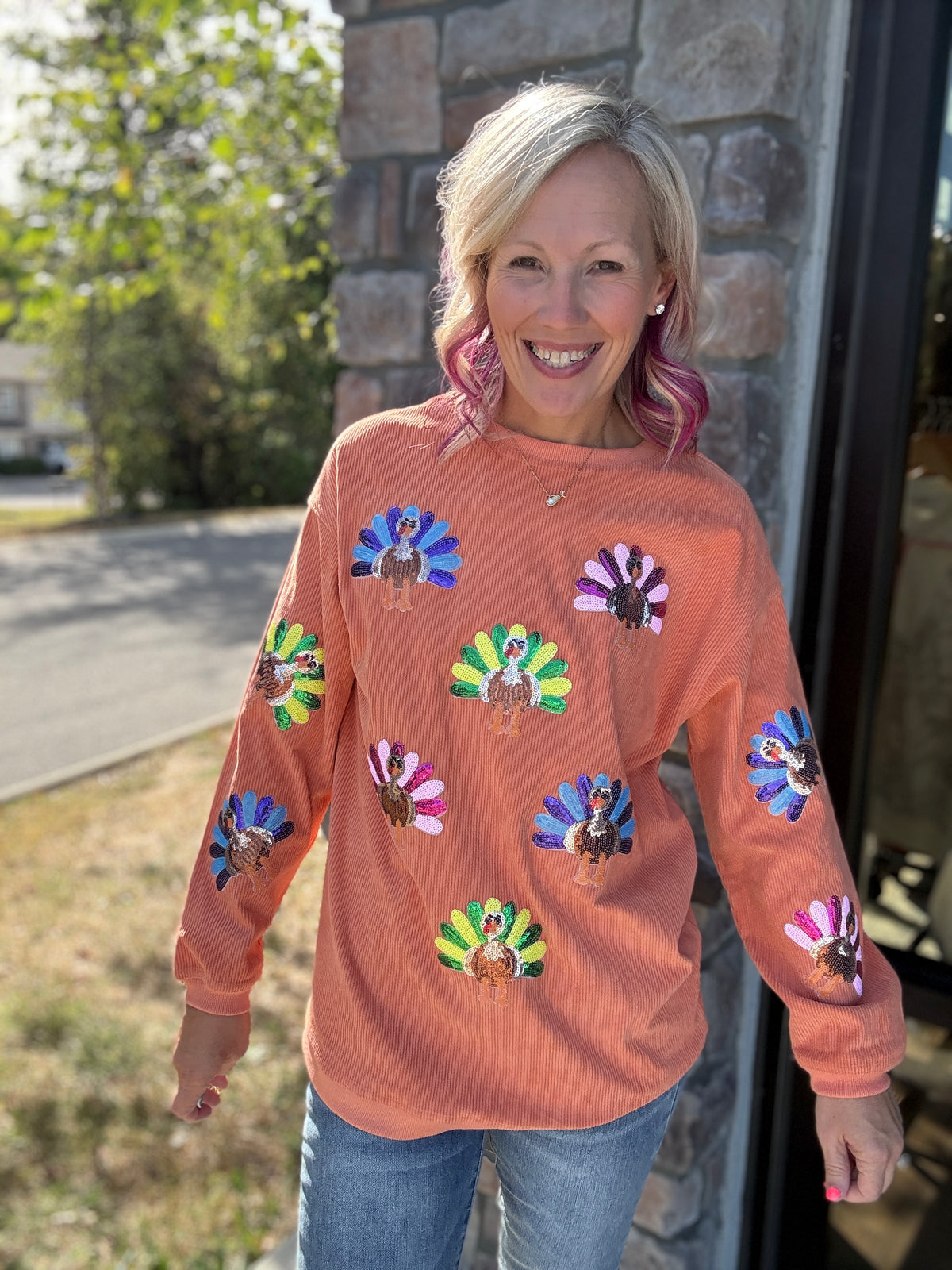 Talk Turkey To Me Sweatshirt