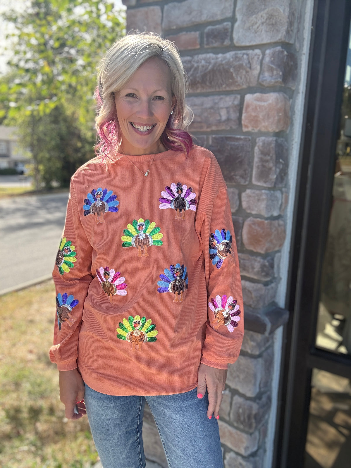 Talk Turkey To Me Sweatshirt