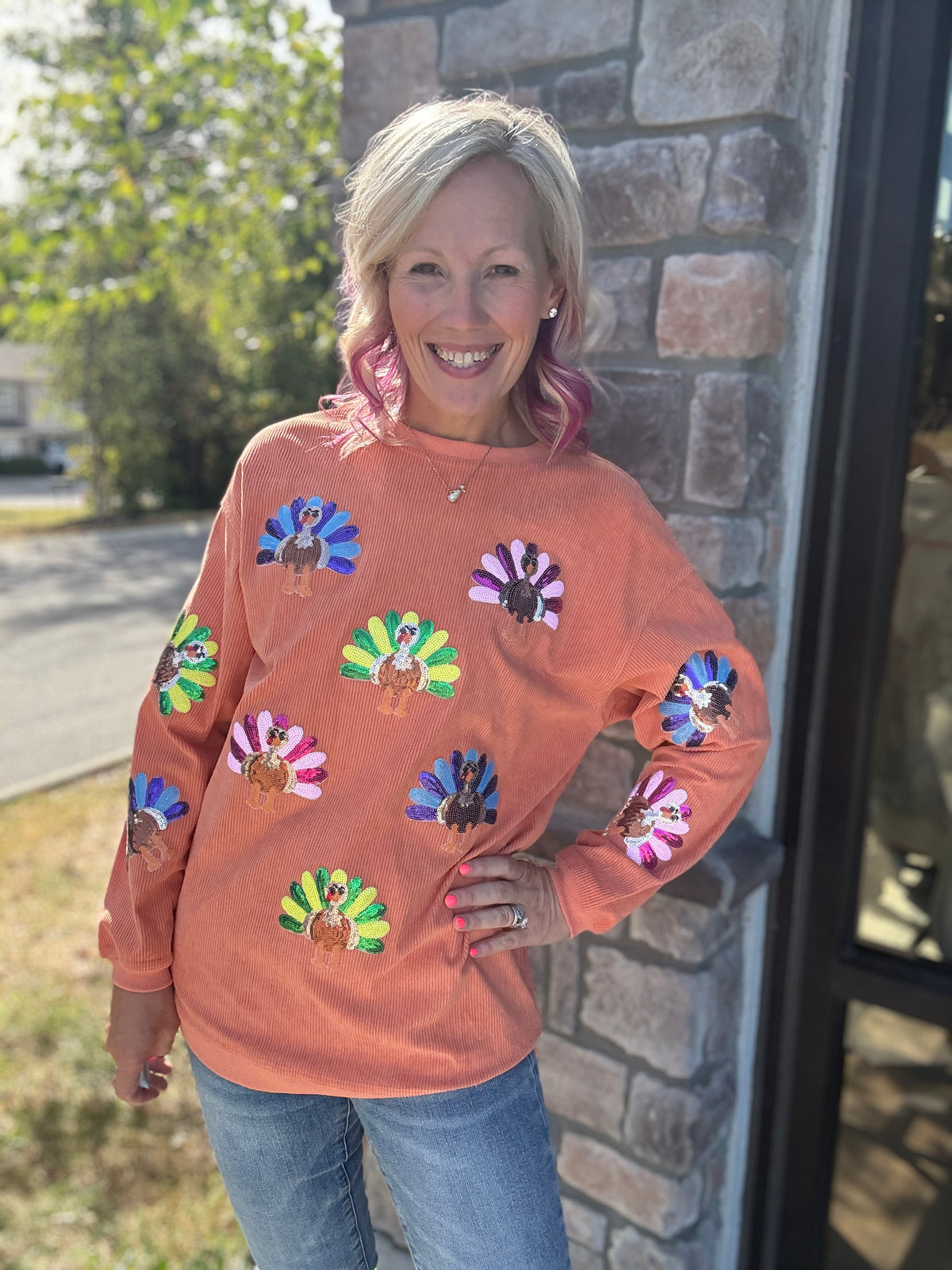 Talk Turkey To Me Sweatshirt