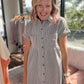 Charcoal Charm Dress